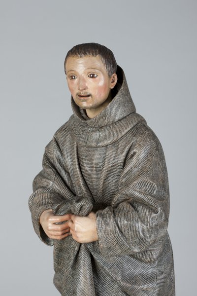 アルカラのサンディエゴ、1665-70年頃（ポリクロームウッド） 作： Pedro de Mena